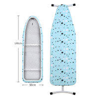 Ironing Board Cover Scorch Resistant, Extra Thick Cotton Iron Cover with Padding Heat Reflective Heavy Duty Pad Approx 140x50cm