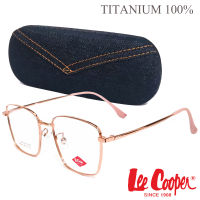 แว่นตา Fashion รุ่น Lee Cooper 6512 กรอบแว่นตา สำหรับตัดเลนส์ กรอบเต็ม แว่นแฟชั่น ชาย หญิง ทรงสปอร์ต sport วัสดุ ไทเทเนียม titanium ขาข้อต่อ รับตัดเลนส์