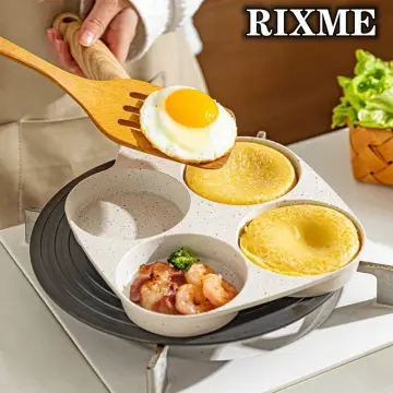 4 Holes Frying Pan, Nonstick Egg Frying Pan, Egg Burger Maker Pan