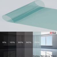 HOHOFILM 70%VLT 50cmx300cm Window Film 4Mil UV Proof Film Safety Window sticker Adhesive Sticker Sun Block Heat Solar Protection Window Sticker and Fi