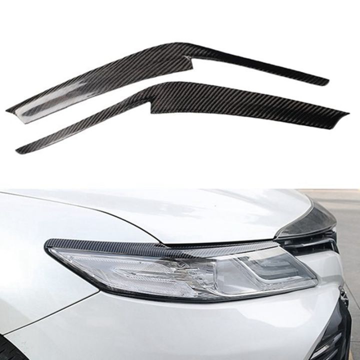 Headlight Brow Headlight Brow Trim Headlight Eyebrow Frame Cover ABS Car for TOYOTA CAMRY TOYOTA CAMRY2018-2019