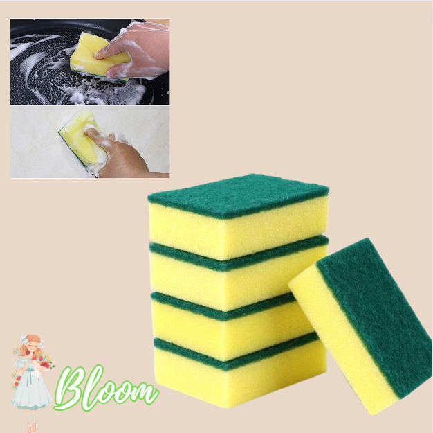 BLOOM Effective Sponge Scourers Professional Large Heavy Duty Catering ...