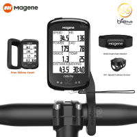 Magene C406 PRO ไมล์จักรยาน GPS สีดำ รุ่นใหม่ล่าสุด รองรับการเชื่อมต่อชุดเกียร์ไฟฟ้าและขาวัตต์