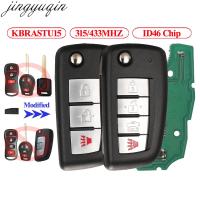 FKAM Jingyuqin ดัดแปลง Remote Car Key Alarm 315433MHZ ID46 KSTU15สำหรับ Nissan Pulsar Frontier X-Trail Teana Sunny Murano Tiiida Lamci