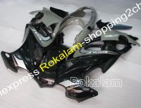 ชุดตัวถังรถมอเตอร์ไซค์ GSXF600 GSXF750สำหรับ Gsx750f Suzuki Katana Gsx600f 2005 2006สีดำสีเทาแฟริ่ง