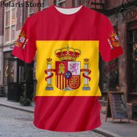 {Echoes Department Store}ธงเสื้อยืดสัญลักษณ์แห่งชาติฟุตบอลย์ขี่จักรยานเสื้อผ้าบาสเกตบอลฟุตบอลประเดิม Reino De España