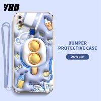 YBD เคสสำหรับมีวิสัยทัศน์3Dใหม่ Vivo Y85 V9 V9 You Y89 Y95 Y91 Y93 V11i Y97 เคสนิ่มลายการ์ตูนคู่น่ารักกรณีโทรศัพท์รูปแบบเคลื่อนไหว