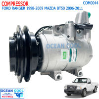 คอมเพรสเซอร์ ฟอร์ด เรนเจอร์ ปี 1998 - 2009 และ มาสด้า บีที 50 ปี 2006 - 2011 COM0044 COMPRESSOR Ford Ranger , Mazda BT-50 คอมแอร์รถยนต์ คอมเพลสเซอร์