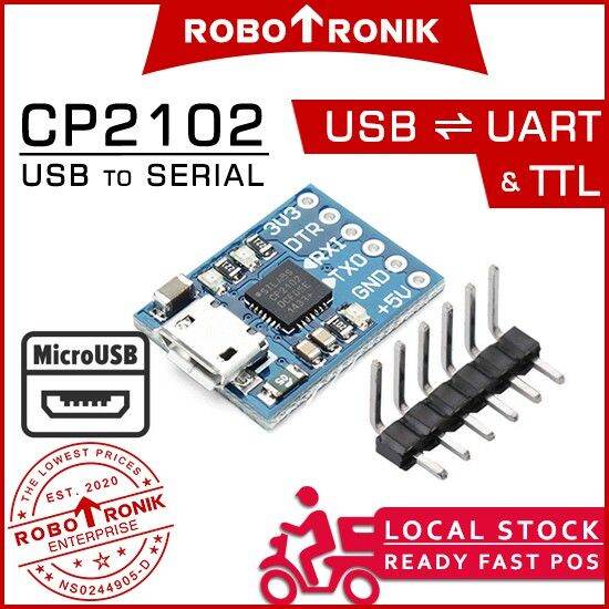 CP2102 Micro USB to UART Module 2102 | Lazada