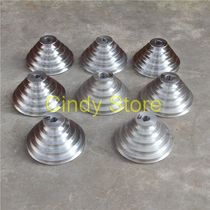 aluminum-bench-drill-54mm-to-150mm-outer-dia-14-28mm-bore-a-type-5-step-pagoda-pulley-wheel-for-v-belt-wall-stickers-decals