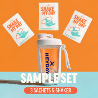 Sample Set - Shake My Day: 3 Sachets + Shaker