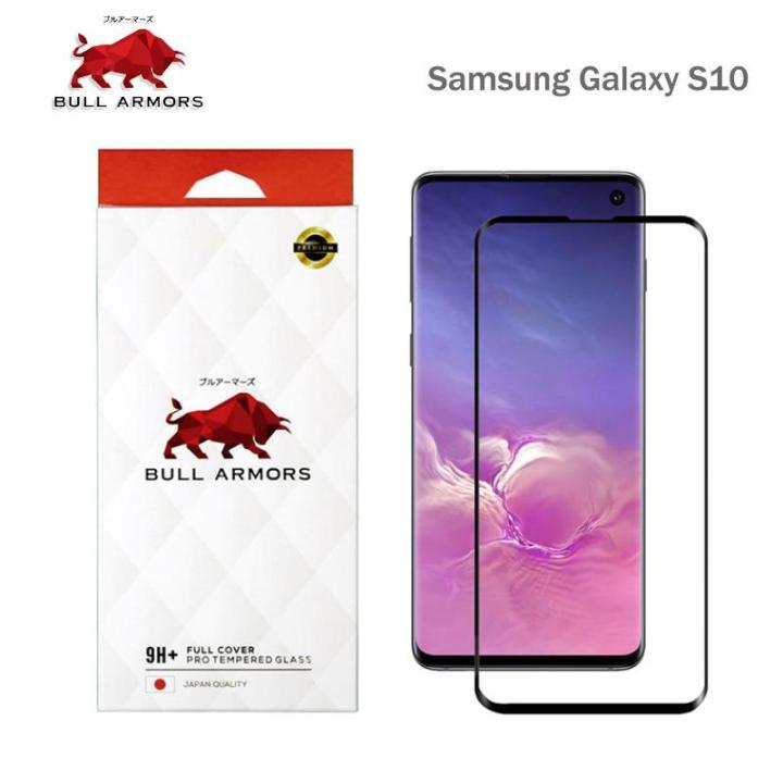 bullarmors-รุ่น-samsung-s10-ซัมซุง-บูลอาเมอร์-film-ฟิล์ม-ฟิล์มกระจก-ฟิล์มกันรอย-อุปกรณ์กันรอยหน้าจอ-กระจกนิรภัย-หน้าจอ-ฟิลม์-ฟิล์มใส-ฟิล์มยืด-ฟิล์มเต็มจอ-อุปกรณ์-กันรอย-กระจก-โทรศัพท์-มือถือ-ฟิลม์กันร