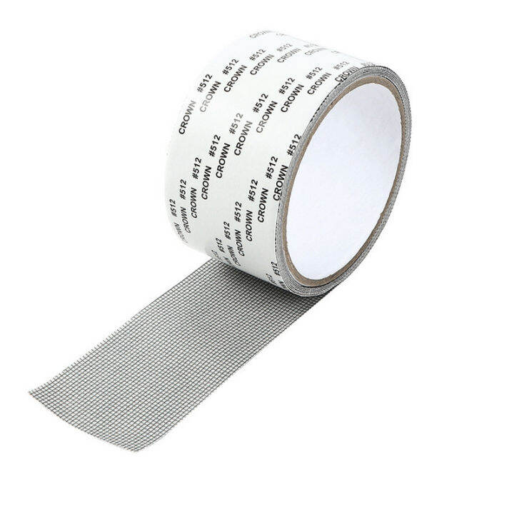 ยาวแถบหน้าจอหน้าต่างประตูซ่อมเงินอุดหนุน2เมตรสามารถตัด-self-adhesive-ตาข่ายหน้าจอหลุมวางยุงซ่อม