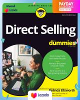 หนังสืออังกฤษใหม่ Direct Selling for Dummies (For Dummies (Business &amp; Personal Finance)) (2nd) [Paperback]