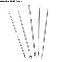 1/5Pcs Blackhead Extractor Black Dots Cleaner Acne Blemish Remover Needles Set Black Spots Pore Cleanser Tools