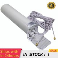 2022 Antenna Dual 5 Meters Cable 4G LTE External Outdoor Antenna 3G 4G Antena CRC9 TS9 SMA Outdoor Antenna For Router Modem New