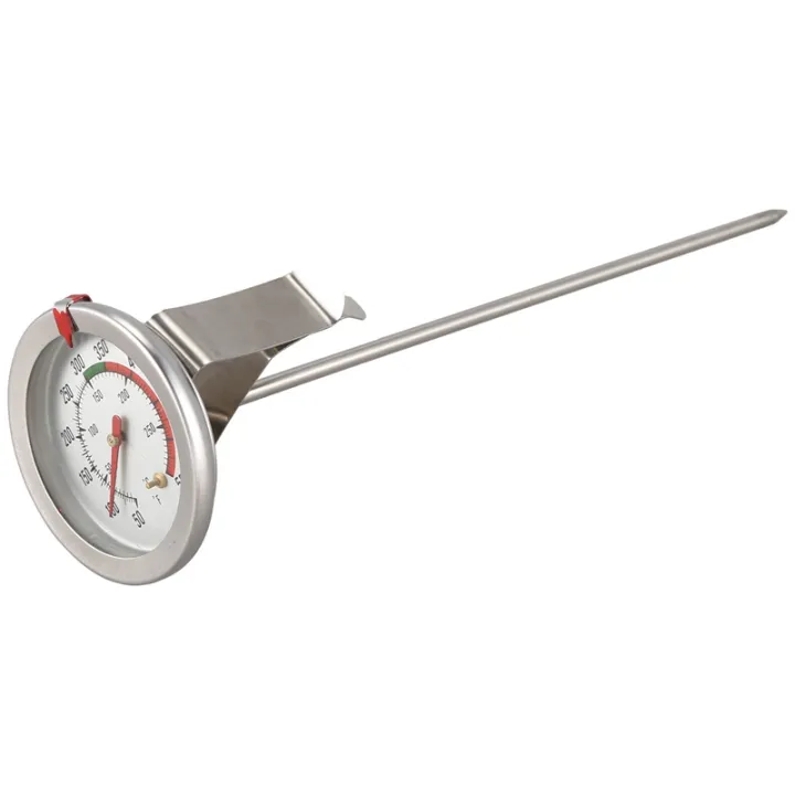 Handy 8 Inch Probe Deep Fry Meat Turkey with 2 Inch Dial Stainless