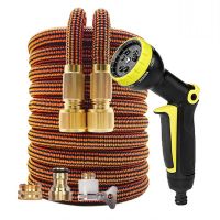 Hot Sell Home Garden Hose With 9 Spray Modes Water Expandable Flexible Plastic For Car Wash Vegetable Garden Watering