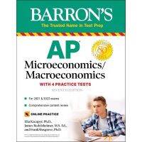 2021-2022 Barron AP Microeconomics/Macroeconomics: 4การทดสอบการปฏิบัติ + ทบทวนที่ครอบคลุม7th