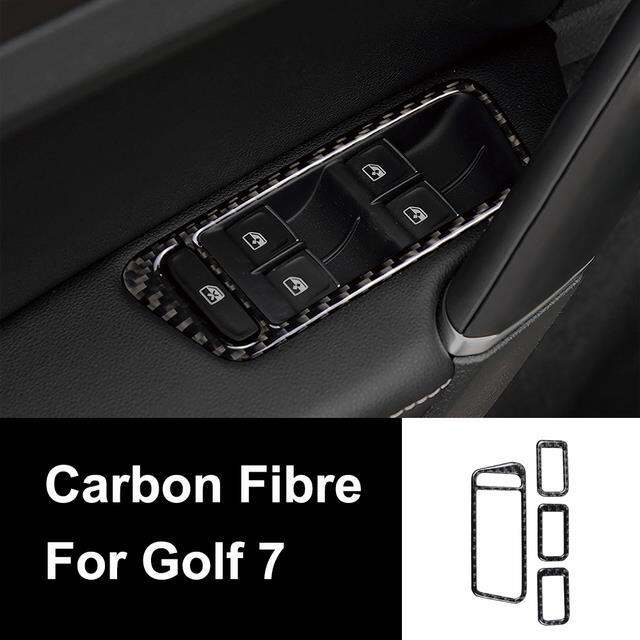 carbon-fiber-accessories-car-transmission-shift-panel-ac-switch-headlight-frame-trim-for-vw-golf-7-gti-r-gte-gtd-mk7-2013-2019