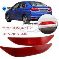 Flightcar สำหรับ HONDA CITY T9A 2015 2016 2017 2018 GM6 Bemper Belakang สะท้อนแสงไฟตัดหมอกไฟท้ายไฟเบรคอุปกรณ์ตัดไฟไฟตัดหมอกด้านหลัง OEM: 33505-T9A-H01 33555-T9A-H01