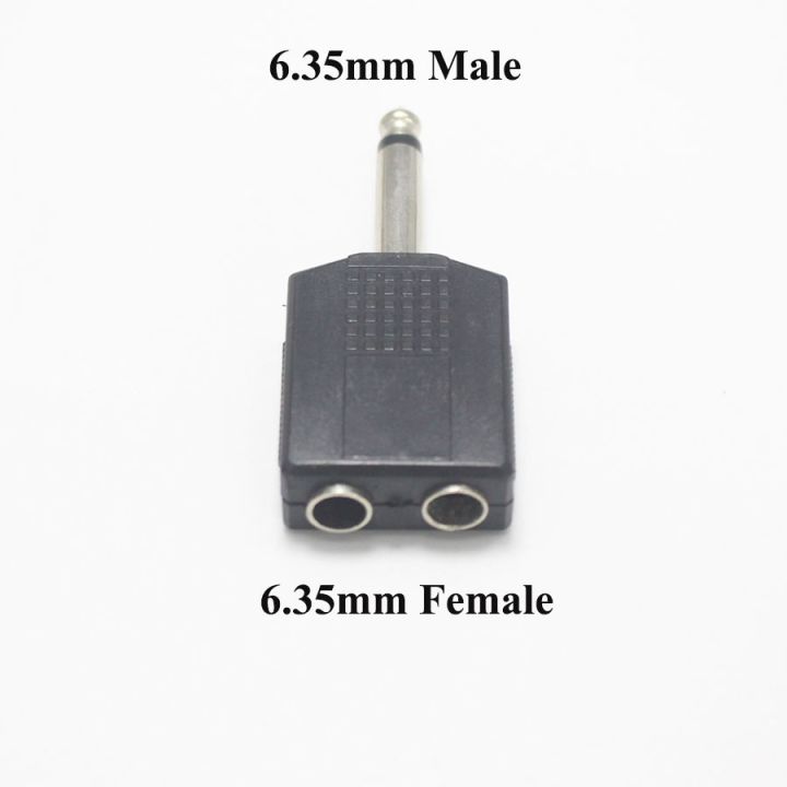 1-4-mono-stereo-audio-jack-plug-adapter-male-to-female-3-5mm-6-35mm-dual-jack-headphone-microphone-y-splitter-converter
