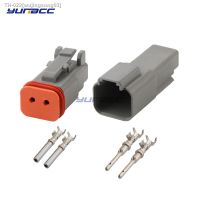 ﹊♣ 2 Pin DT04-2P DT06-2S Deutsch DT Waterproof Male Female Electrical Connector Plug With Terminals