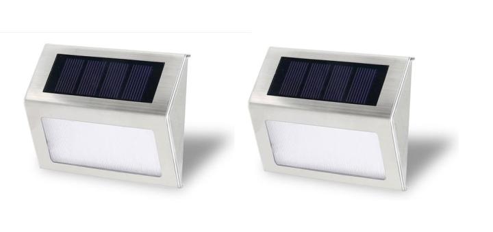 ไฟส่องพื้น-พลังงานแสงอาทิตย์-solar-powered-step-light-led-pack-2-ชุด