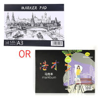 A3A4B5 Drawing Paper Pad Notebook Sketch Book for Marker Art Paiting Diary Student Gifts 30 Sheets LK