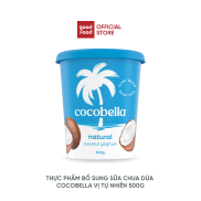 Thực Phẩm Bổ Sung Sữa Chua Dừa Cocobella vi tự nhiên 500G - 1 hũ