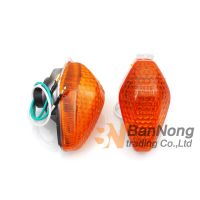 Free Shipping Motorcycle Front Turn Signal Lights Steering Lamp For Honda CBR250 MC19 CBR400 MC23