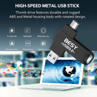 USB 3.2แฟลชไดรฟ์128GB 256GB แฟลชไดร์ฟไดร์ฟปากกา512GB สีเงินกันน้ำแผ่น U Memoria Cel USB ของขวัญความเร็วสูง U Disk