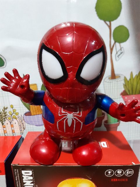 ของเล่น-ถูก-ตัวต่อ-โมเดล-สไปเดอร์แมนแดนซ์v2-spiderman-dance-kids-toy-d-cor-ของเล่นเสริมทักษะ-ตัวต่อ-โมเดล