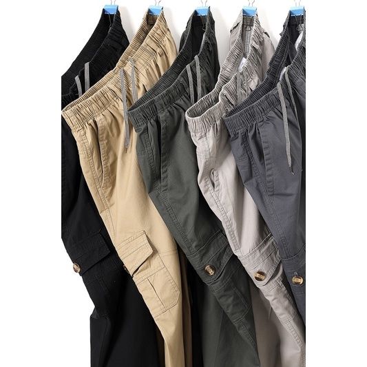 miinshop-เสื้อผู้ชาย-เสื้อผ้าผู้ชายเท่ๆ-2021-มี-5-สี-m-6xl-กางเกงขายาวลำลอง-เอวยืดสีพื้น-มีซิป-กางเกงเอวยืด-ขายาวสีพื้น-ขายาวแฟชั่น-กางเกงขายาวสีพื้นไซส์ใหญ่-เสื้อผู้ชายสไตร์เกาหลี