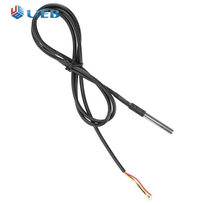 Ds18b20 Digital Temperature Sensor Cable Module Stainless Steel Temperature Sensor Thermal Probe 1179