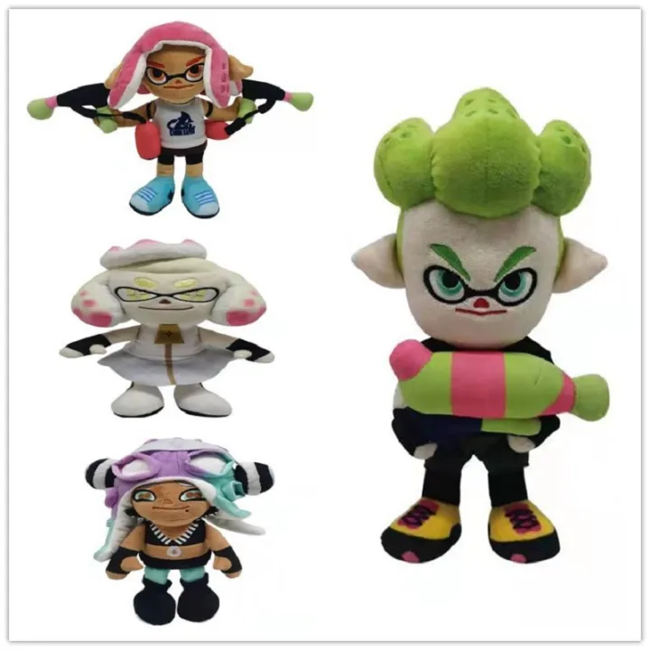 1pcs 25cm 4 Style Anime Switch Splatoons Plush Toy Dolls Switch ...