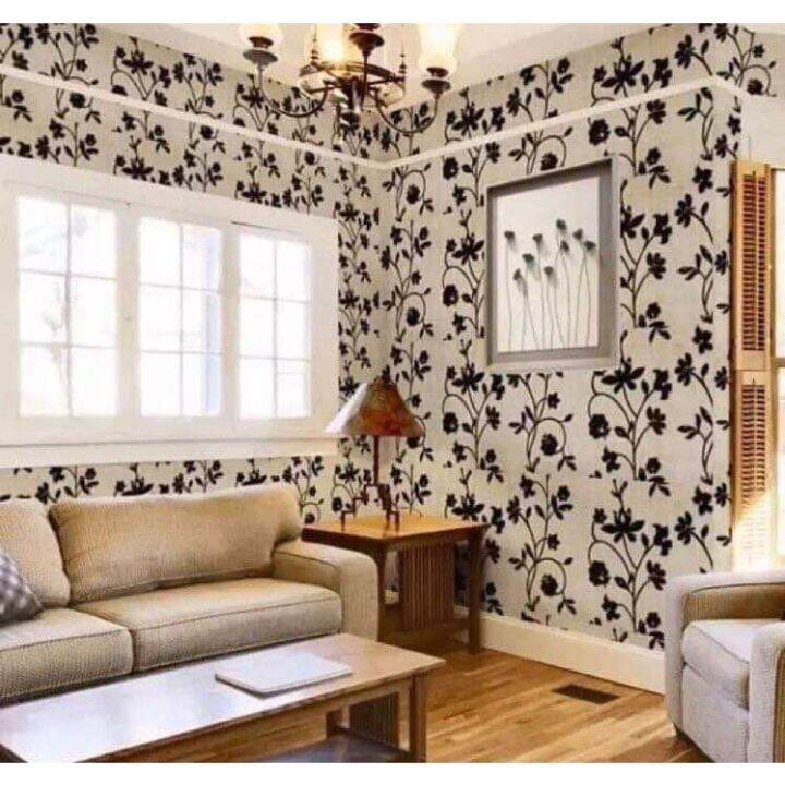 PVC Wallpaper waterproof 45cm*10m Lazada PH