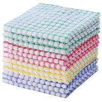 THLA3P Kitchen Dish Towels, Bulk Cotton Kitchen Hand Towels, 10 Pack Dishcloth for Washing Dishes Dish Rags for Drying Dishes