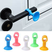 5PCS Doorknob Wall Mute Crash Pad ประตูประตูตู้ล็อค Silencer Anti-collision ซิลิโคน Doorknob เบาะประตู-hdfssaa