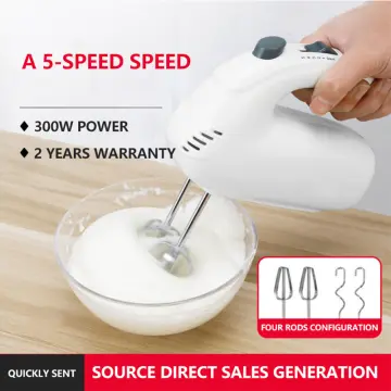 1pc Electric Hand Mixer, 7-Speed Hand-Held Egg Beater Whisk