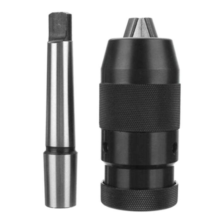 116mm B16 SelfLocking Drill Chuck Self Tighten with Handle Heavy Duty Self Tighten