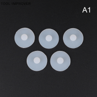 TOOL IMPROVER แก้วกาแฟฝาปลั๊กซิลิโคนอเนกประสงค์5ชิ้น แก้วทัมเบลอร์เดินทาง แก้ว ขวดสูญญากาศปะเก็นซีลรูสำหรับเปลี่ยน