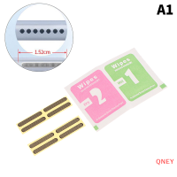 QNEY สติกเกอร์ตาข่ายกันฝุ่นสำหรับโทรศัพท์2ชุดหูฟังตาข่ายกันฝุ่นสำหรับแอปเปิ้ลเน็ต