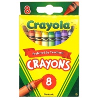 Hộp 8 Bút Màu Sáp - Crayola 523008 thumbnail