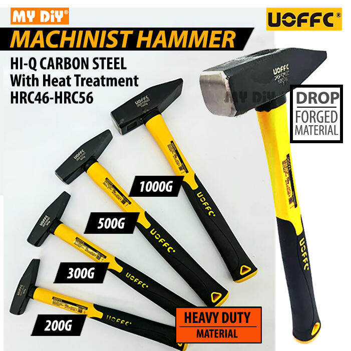 MYDIYHOMEDEPOT UOFFC 200G 300G 500G 1000G MACHINIST HAMMER METAL WORK