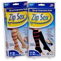 Zip sox ถุงเท้ามีซิปใส่สบาย ถุงน่องซัพพอร์ทชนิดมีซิป ช่วยลดการเกิดเส้นเลือดขอด ลดอาการเมื่อยล้าเท้าจากการเดินหรือยืนเป็นเวลานาน