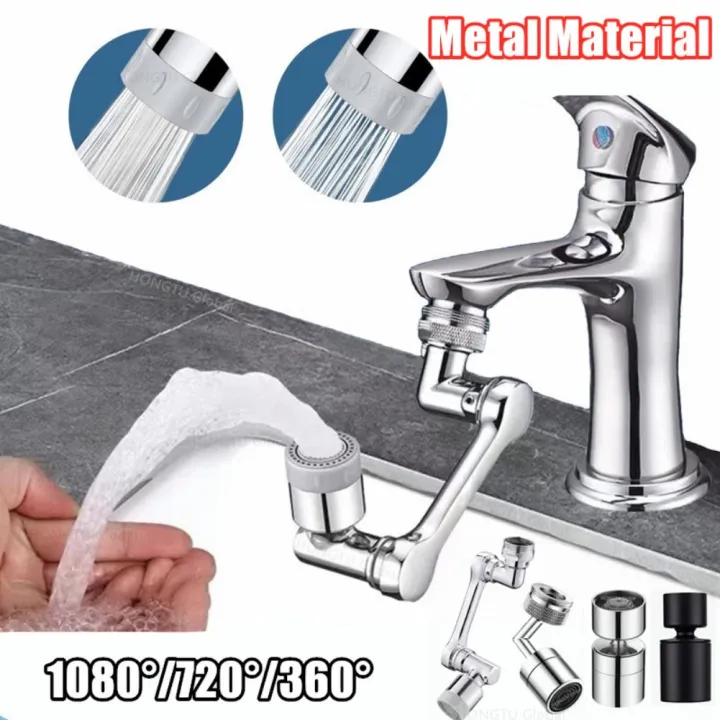 metal-faucet-extender-universal-rotation-robotic-arm-tap-splash-filter-for-kitchen-faucet-sprayer-saving-water-bubbler-nozzle