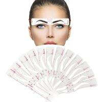 12Pcs/set Reusable Eyebrow Stencil Set with Fixed Strap 3 Minutes Makeup Tools for Eyebrows Extremely Elaborate Beauty Template