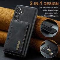 M2เหมาะสำหรับ Samsung ที่ S23แบบแม่เหล็ก S23 FE เคสป้องกันบัตรมัลติฟังก์ชันเคสหนัง Dingsheng