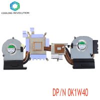 ❡۩◈ New CPU Cooler Fan/Heatsink For Dell Alienware 15 R3 0K1W4D 85W-NV 1070 EG75070S1-C260-S9A EG75070S1-C270-S9A DC5V 0.4A Radiator